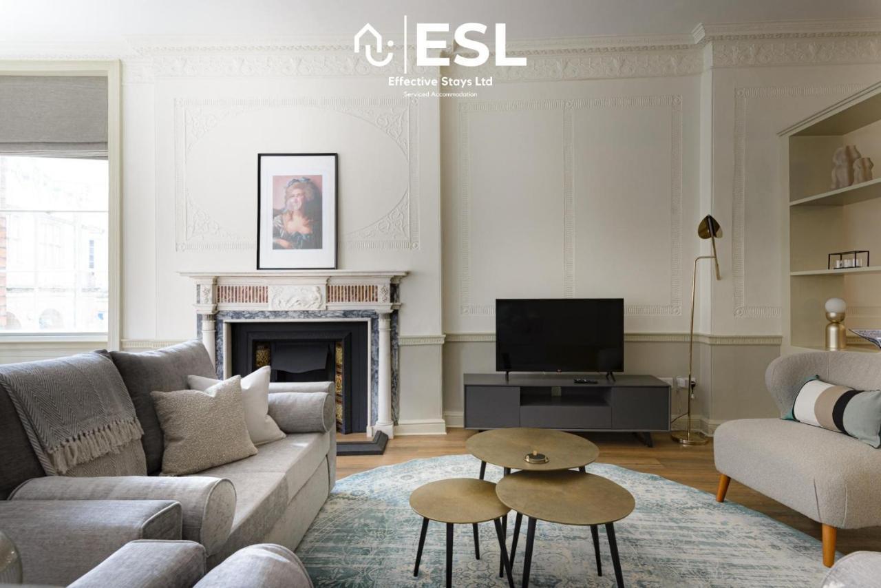 Most Central Luxury Grade 2 Listed Apartment Overlooking Shrewsbury Square - Free Parking Exterior photo